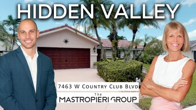 Hidden Valley Property Tour With Larry Mastropieri | 7463 W Country Club Blvd, Boca Raton